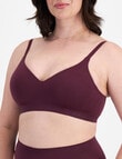 Berlei Understate Wirefree Sangria Wine, S-3XL product photo View 02 S