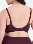 Berlei Understate Wirefree Sangria Wine, S-3XL product photo View 03 S