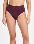 Berlei Understate Full Brief, Sangria Wine, S-3XL product photo