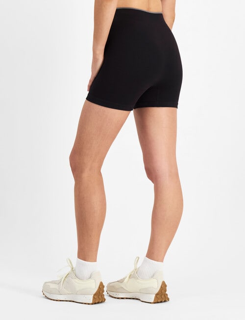 Berlei Active Seamless Shorts, Black, S-3XL product photo View 03 L