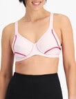 Berlei Electrify Underwire Bra, 2-Pack, Armstron & Pearl Pink, A-E product photo View 06 S