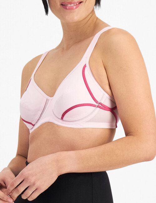 Berlei Electrify Underwire Bra, 2-Pack, Armstron & Pearl Pink, A-E product photo View 07 L