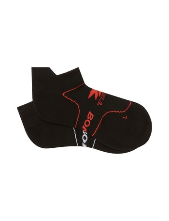 Bonds X-Temp Sport Low Cut Sock, 2-Pack, Black product photo