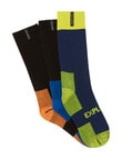 Bonds Explorer Tough Work Crew Sock, 2-Pack, Fluro product photo