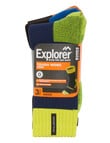 Bonds Explorer Tough Work Crew Sock, 2-Pack, Fluro product photo View 03 S