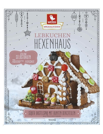 Weiss Lebkuchen Gingerbread Cottage DIY Kit, 900g product photo