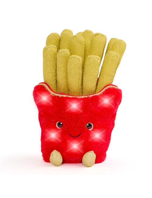 FAO Schwarz Glow Brights Plush LED & Sound French Fries, 28cm product photo