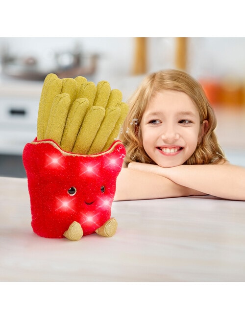 FAO Schwarz Glow Brights Plush LED & Sound French Fries, 28cm product photo View 06 L