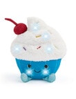 FAO Schwarz Glow Brights Plush LED & Sound Cupcake, 28cm product photo