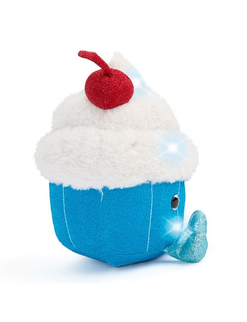 FAO Schwarz Glow Brights Plush LED & Sound Cupcake, 28cm product photo View 03 L