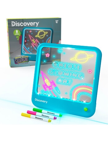 Discovery Neon Glow Tablet Light-Up Art Board product photo