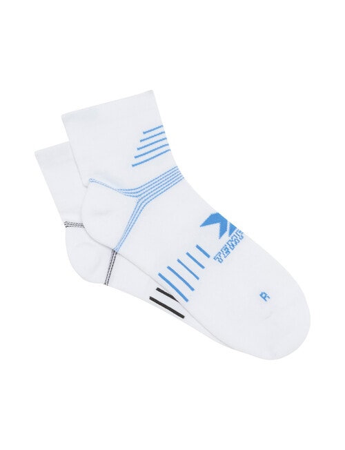 Bonds X-Temp Max Quarter Crew Sock, 2-Pack, White product photo