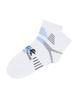 Bonds X-Temp Max Quarter Crew Sock, 2-Pack, White product photo View 02 S