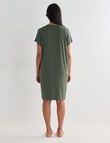 Bodycode Boxy Dress, Khaki product photo View 02 S