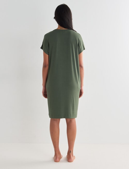 Bodycode Boxy Dress, Khaki product photo View 02 L