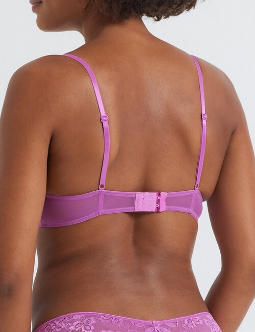 Perfects Brazilian Push Up Bra, Hyper Violet, A-D product photo View 02 L