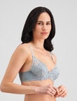 Bendon Embrace Full Coverge Contour Bra, Slate, A-DD product photo View 03 S