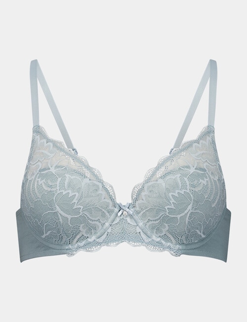 Bendon Embrace Full Coverge Contour Bra, Slate, A-DD product photo View 04 L