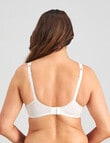 Bendon Alice Underwire Bra, White, D-F product photo View 02 S