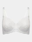 Bendon Alice Underwire Bra, White, D-F product photo View 05 S