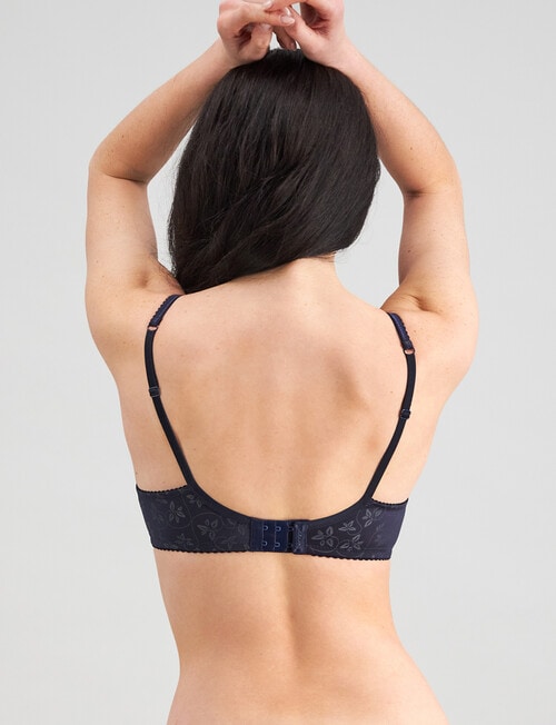 Bendon Yvette Underwire Bra, Navy Blazer, B-DD product photo View 02 L