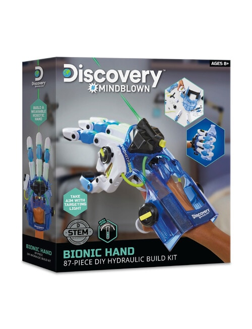 Discovery #Mindblown Bionic Hand 87-Piece DIY Hydraulic Build Kit product photo View 08 L