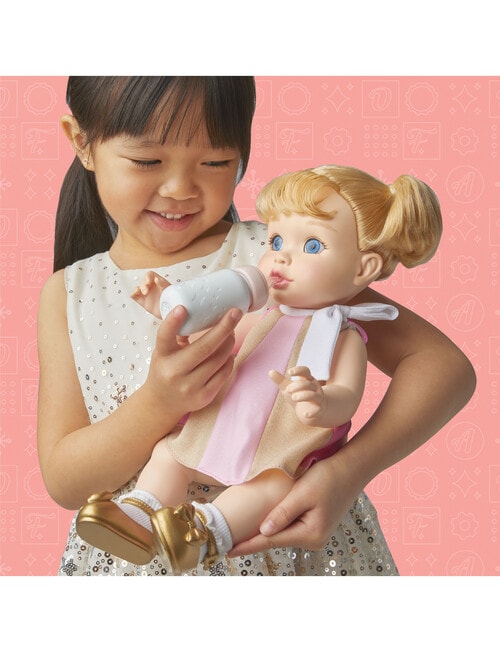 FAO Schwarz Drink & Wet Baby Doll, Blonde, 35cm product photo View 04 L