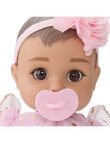 FAO Schwarz Cuddle Baby Doll, Brunette, 35cm product photo View 03 S