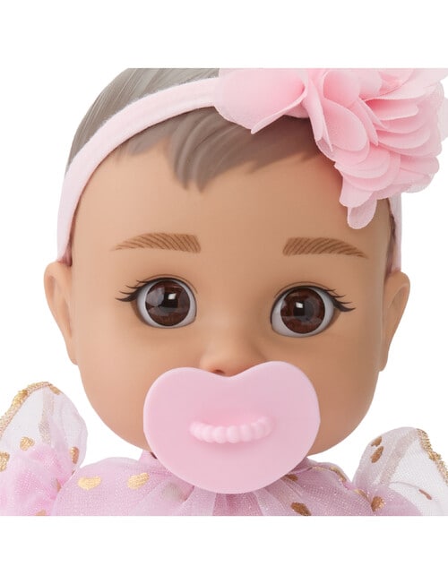 FAO Schwarz Cuddle Baby Doll, Brunette, 35cm product photo View 03 L