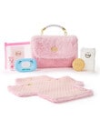 FAO Schwarz Baby Faux Fur Diaper Bag Set product photo View 02 S