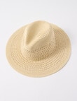 Zest Resort Woven Panama Hat, Natural product photo View 03 S