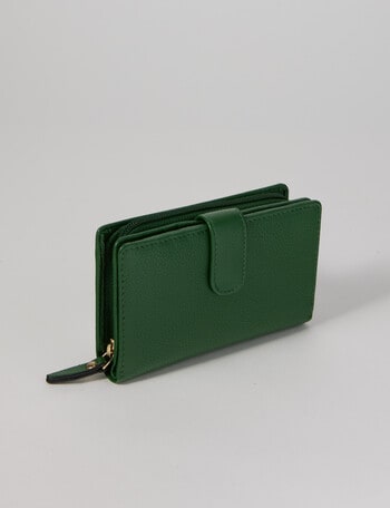 Carte Tab & Dome Wallet, Monstera product photo