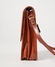 Carte Leather Foldover Crossbody Bag, Tan product photo View 03 S