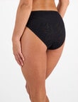 Berlei Because Mesh Hi Bikini Brief, Black, 8-24 product photo View 03 S