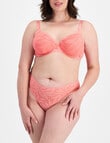 Berlei Because Mesh Lightly Lined Contour Bra, Shanghai Sunset, C-G product photo View 04 S