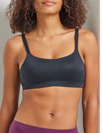 Perfects Alive Bandeau Wirefree Bra, Black, B-DD product photo