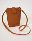 Whistle Accessories Phone Crossbody Bag, Tan product photo View 03 S