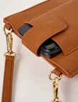 Whistle Accessories Phone Crossbody Bag, Tan product photo View 07 S