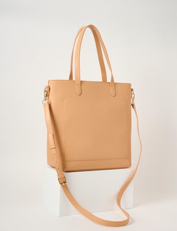 Whistle Accessories Carry-all Shopper Bag, Apricot product photo