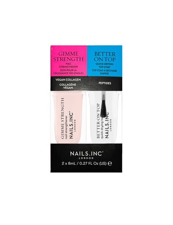 Nails Inc Gimme Strength + Better On Top Mini Duo product photo