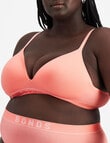 Bonds Retro Rib Wirefree Bra, Lovebird, 8-22 product photo