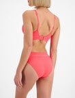 Bonds Retro Rib Hi Bikini Brief, Raspberry Rave, 8-22 product photo View 03 S