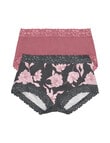 Jockey Woman Parisienne Cotton Full Brief, 2-Pack, Anastasia & Cecilia Floral, 10-22 product photo