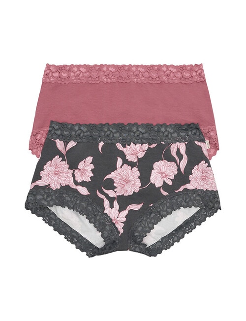 Jockey Woman Parisienne Cotton Full Brief, 2-Pack, Anastasia & Cecilia Floral, 10-22 product photo