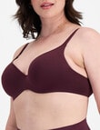 Berlei Barely There Contour Bra, 2-Pack, Peach Blossom & Sangria Wine, A-E product photo View 02 S