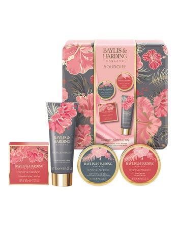 Baylis and Harding Boudoire Pamper Tin Gift Set product photo