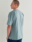 Tarnish Oversize Tee, Pacific product photo View 02 S