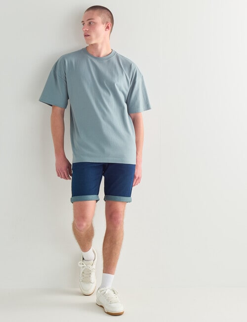 Tarnish Oversize Tee, Pacific product photo View 03 L