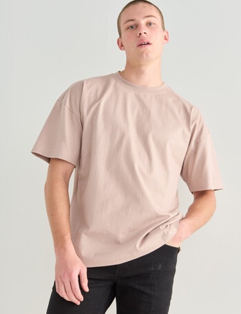 Tarnish Oversize Dusky Tee, Pink product photo