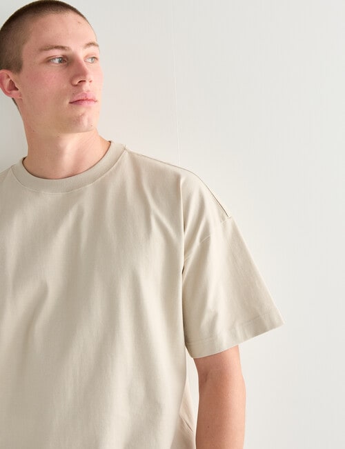 Tarnish Oversize Tee, Stone product photo